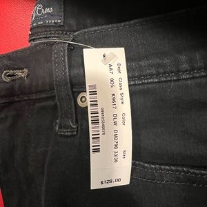 JCrew 484 Stretch Denim in Dark Blue (33 x 30) unworn